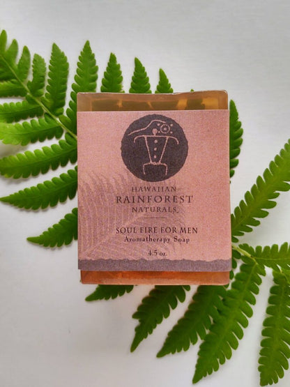 Soul Fire For Men Aromatherapy Soap 4.5oz